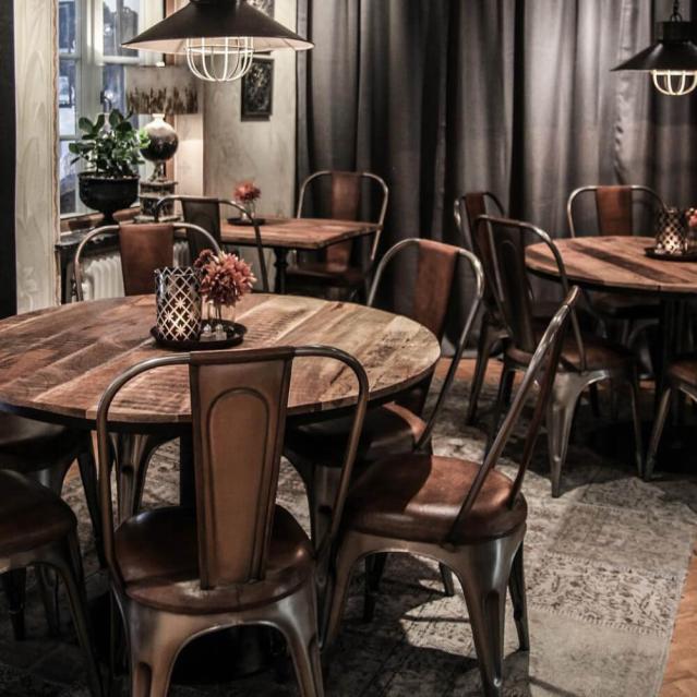 Møbler og inventar flot indretning af café, restaurant